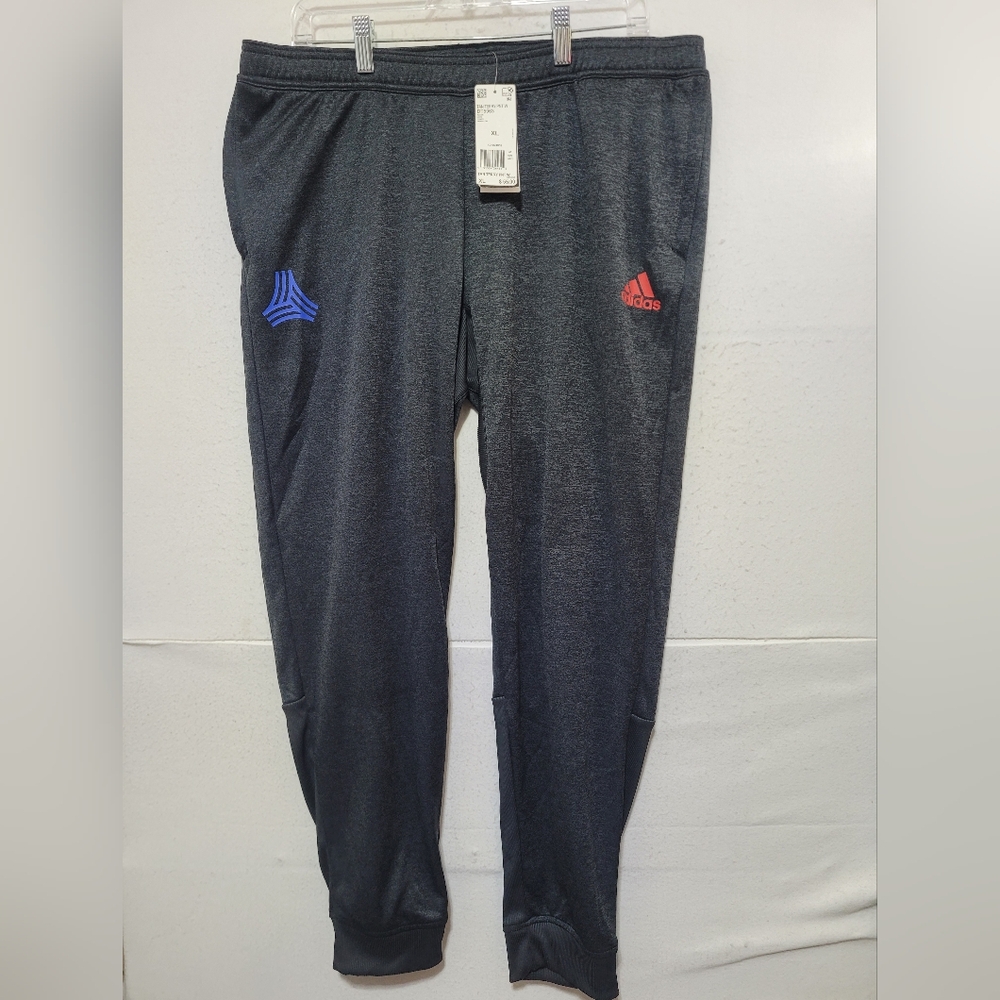 ADIDAS ADVANCED TAPERED LOW CROTCH FOOTBALL FIT TERRY SOCCER PANT WOMEN'S XL